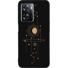 Coque OPPO A57 5G - Silicone rigide noir Spring 23 astro