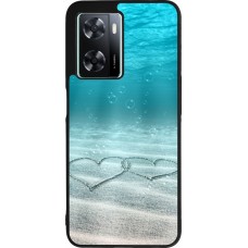 Coque OPPO A57 5G - Silicone rigide noir Summer 18 19
