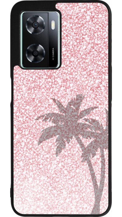 Coque OPPO A57 5G - Silicone rigide noir Summer 2021 01
