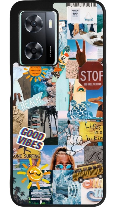 Coque OPPO A57 5G - Silicone rigide noir Summer 2021 15