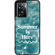 Coque OPPO A57 5G - Silicone rigide noir Summer 2025 Summer is here