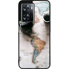 Coque OPPO A57 5G - Silicone rigide noir Travel 01