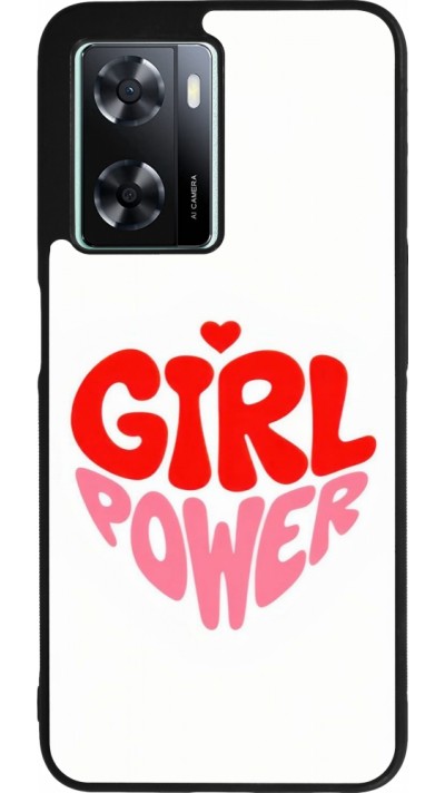 OPPO A57 5G Case Hülle - Silikon schwarz Womens day 2026 6