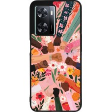 OPPO A57 5G Case Hülle - Silikon schwarz Womens day 2026 8