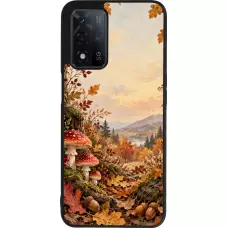 Coque OPPO A93s 5G - Silicone rigide noir Autumn 26 Illustrated Autumn