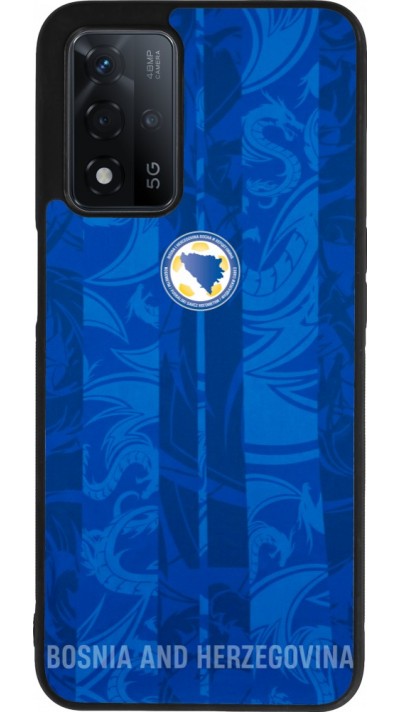 OPPO A93s 5G Case Hülle - Silikon schwarz Bosnien und Herzegowina 2026 personalisierbares Fussballtrikot