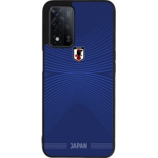 OPPO A93s 5G Case Hülle - Silikon schwarz Japan 2026 personalisierbares Fussballtrikot