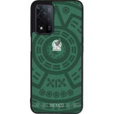 Coque OPPO A93s 5G - Silicone rigide noir Maillot de football Mexique 2026 personnalisable
