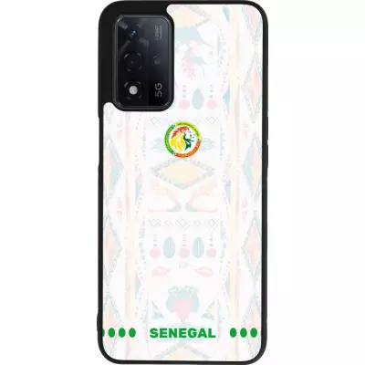 OPPO A93s 5G Case Hülle - Silikon schwarz Senegal 2026 personalisierbares Fussballtrikot