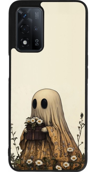 OPPO A93s 5G Case Hülle - Silikon schwarz Halloween 2025 Ghost gardener