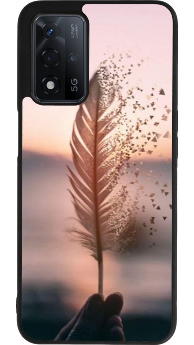 OPPO A93s 5G Case Hülle - Silikon schwarz Hello September 11 19