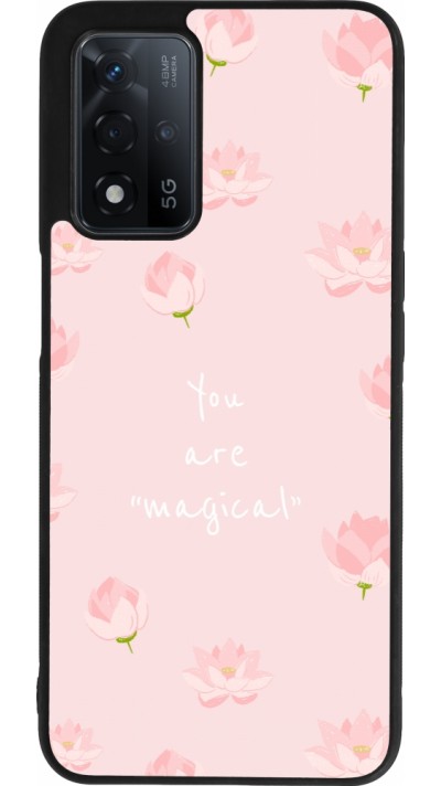 OPPO A93s 5G Case Hülle - Silikon schwarz Mom 2023 your are magical