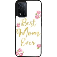 Coque OPPO A93s 5G - Silicone rigide noir Mom 2024 best Mom ever