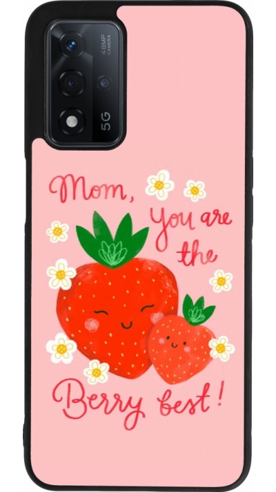 OPPO A93s 5G Case Hülle - Silikon schwarz Mom 2026 Berry best