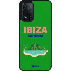 OPPO A93s 5G Case Hülle - Silikon schwarz Pop Summer Destination Ibiza
