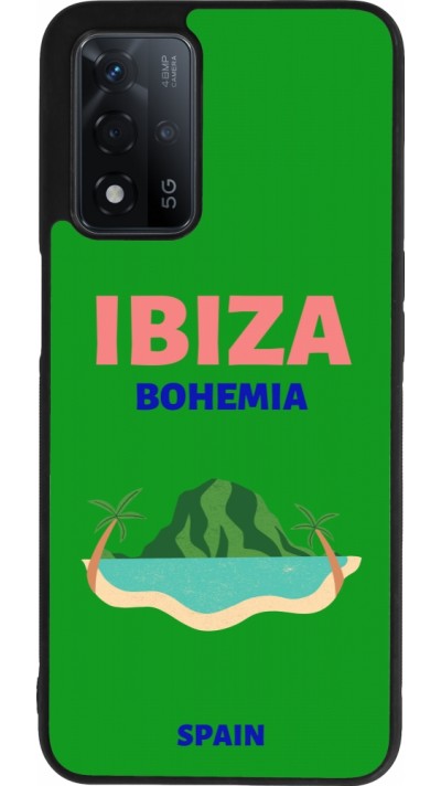 OPPO A93s 5G Case Hülle - Silikon schwarz Pop Summer Destination Ibiza