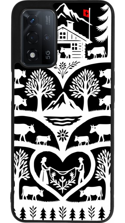 OPPO A93s 5G Case Hülle - Silikon schwarz Poya Schweiz 2 schwarz