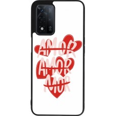 Coque OPPO A93s 5G - Silicone rigide noir Saint Valentines Day 26 Amor