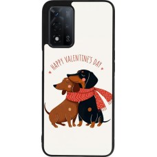 Coque OPPO A93s 5G - Silicone rigide noir Saint Valentines Day 26 Happy Valentine