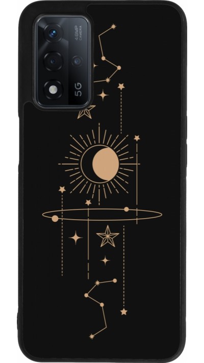 OPPO A93s 5G Case Hülle - Silikon schwarz Spring 23 astro