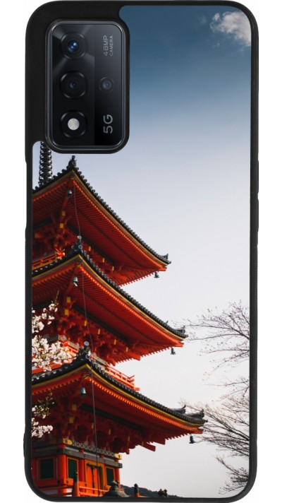 OPPO A93s 5G Case Hülle - Silikon schwarz Spring 23 Japan