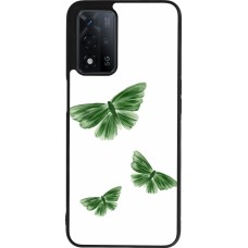 OPPO A93s 5G Case Hülle - Silikon schwarz Butterflies Spring 2026