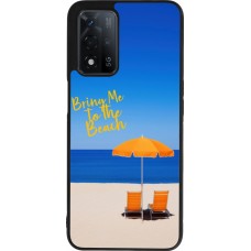OPPO A93s 5G Case Hülle - Silikon schwarz Summer 2025 Bring me to the beach