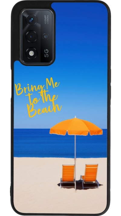 OPPO A93s 5G Case Hülle - Silikon schwarz Summer 2025 Bring me to the beach
