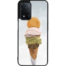 OPPO A93s 5G Case Hülle - Silikon schwarz Summer 2025 Cornet
