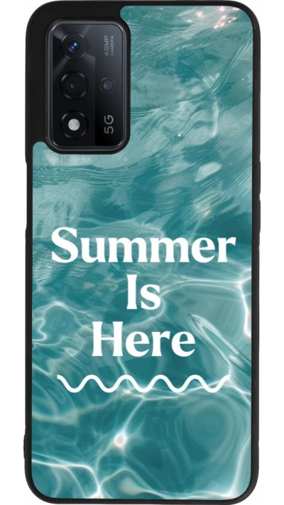 OPPO A93s 5G Case Hülle - Silikon schwarz Summer 2025 Summer is here