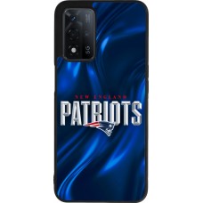 OPPO A93s 5G Case Hülle - Silikon schwarz Super Bowl 26 Patriots 2