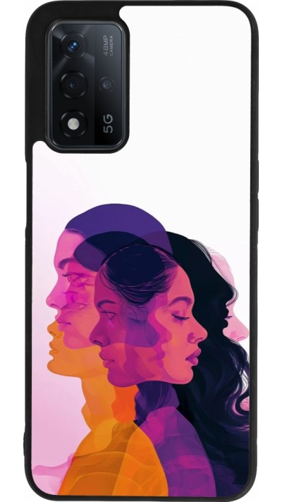 OPPO A93s 5G Case Hülle - Silikon schwarz Womens day 2026 10