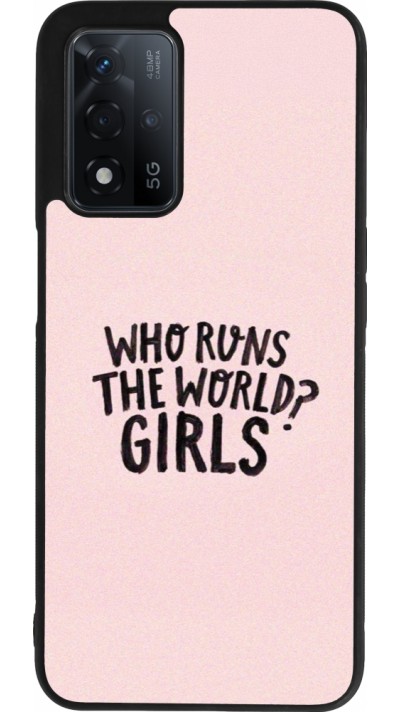 OPPO A93s 5G Case Hülle - Silikon schwarz Womens day 2026 3
