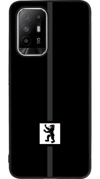 OPPO F19 Pro+ Case Hülle - Silikon schwarz Kanton AI schwarz