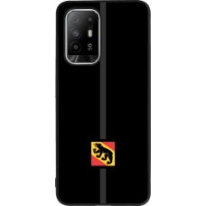 Coque OPPO F19 Pro+ - Silicone rigide noir Canton BE noir