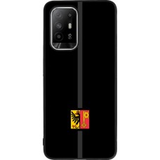 OPPO F19 Pro+ Case Hülle - Silikon schwarz Kanton GE schwarz