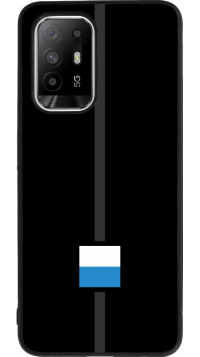 OPPO F19 Pro+ Case Hülle - Silikon schwarz Kanton LU schwarz