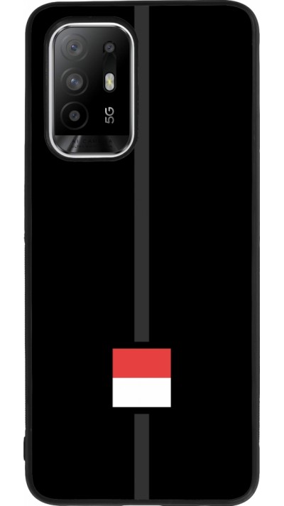 OPPO F19 Pro+ Case Hülle - Silikon schwarz Kanton SO schwarz