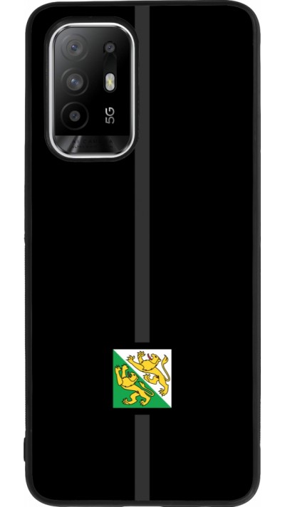 OPPO F19 Pro+ Case Hülle - Silikon schwarz Kanton TG schwarz