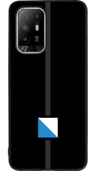 OPPO F19 Pro+ Case Hülle - Silikon schwarz Kanton ZH schwarz