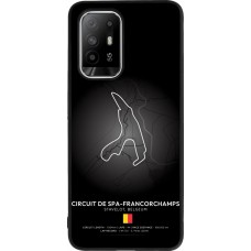 OPPO F19 Pro+ Case Hülle - Silikon schwarz F1 Track 2025 Belgium