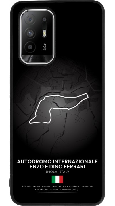 OPPO F19 Pro+ Case Hülle - Silikon schwarz F1 Track 2025 Emilia-Rogmana