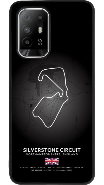 OPPO F19 Pro+ Case Hülle - Silikon schwarz F1 Track 2025 Great Britan