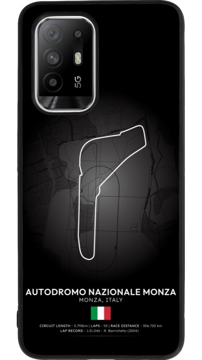 OPPO F19 Pro+ Case Hülle - Silikon schwarz F1 Track 2025 Italy