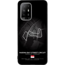 OPPO F19 Pro+ Case Hülle - Silikon schwarz F1 Track 2025 Singapore