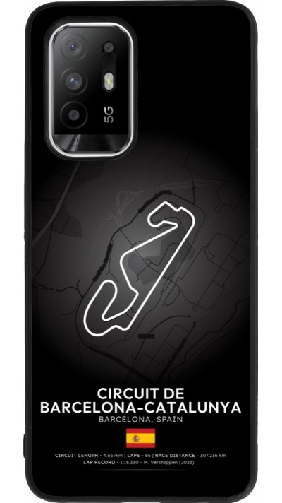 OPPO F19 Pro+ Case Hülle - Silikon schwarz F1 Track 2025 Spain