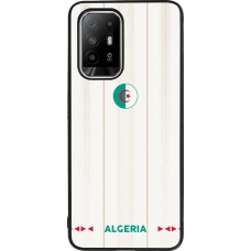 Coque OPPO F19 Pro+ - Silicone rigide noir Maillot de football Algérie 2026 personnalisable