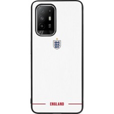OPPO F19 Pro+ Case Hülle - Silikon schwarz England 2026 personalisierbares Fussballtrikot