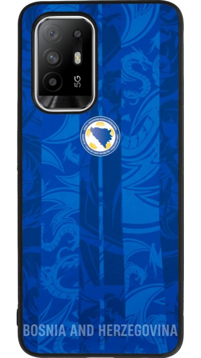 OPPO F19 Pro+ Case Hülle - Silikon schwarz Bosnien und Herzegowina 2026 personalisierbares Fussballtrikot