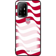 OPPO F19 Pro+ Case Hülle - Silikon schwarz Vereinigten Staaten 2026 personalisierbares Fussballtrikot
